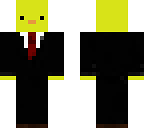 duck in suit