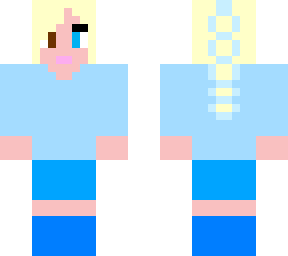 my gf as mc skin