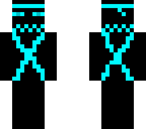 ninja enderman is back (cyan version)