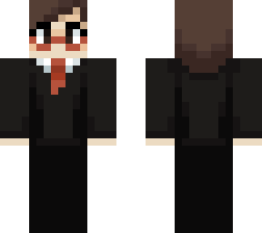 suit with glasses