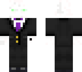 white enderman in suit