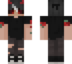 blusa preta e olhos