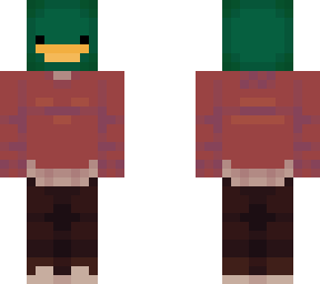 duck red sweater