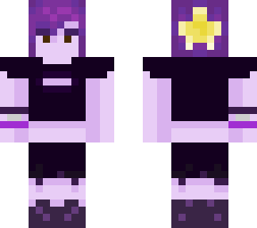 purple with star