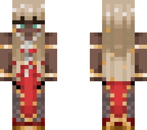 red elf girl