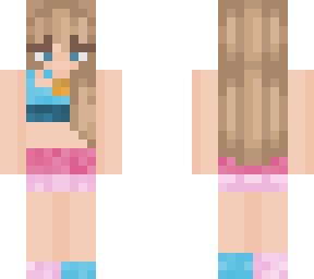 taylor swift eras tour- 1989 top and skirt (blue and pink)