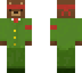 bear-bear-green elegant-green elegant-original skin from psychomoyorz