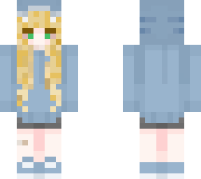 redone shark girl (made blonde)