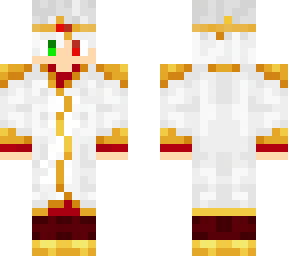 astrol with a half red and a half green spirit