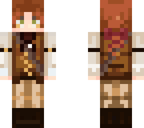 cecil de lyon (long hair + bow)