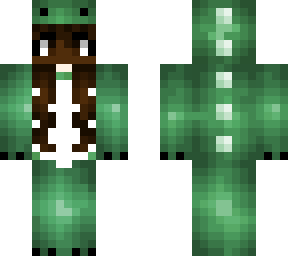 dark skin dino grl