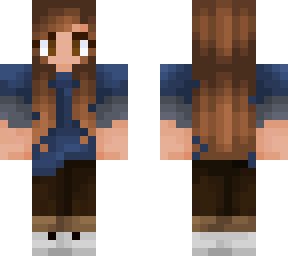 girl with brown locks