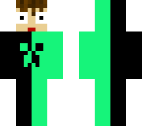 guy in a cool creeper hoodie