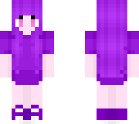 pastel girl - purple outfit