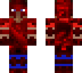 red steve with armor