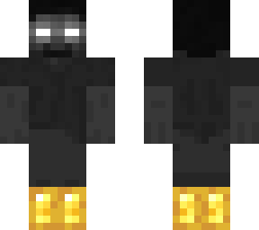 dark herobrine with golds