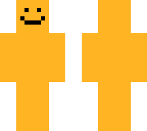 smiley guy orange