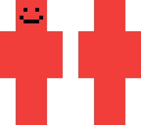 smiley guy red
