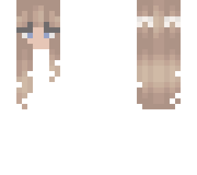 ~blonde hair with face outline~