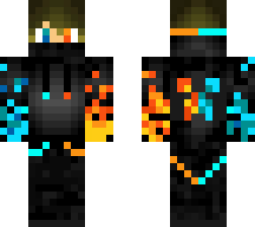 blonde kid in fire and water sweater. repainted
