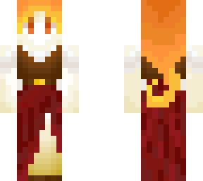candle girl shaded pants