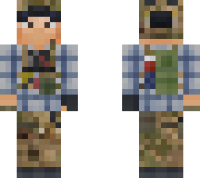 forward observations group (flannel shirt, multicam)