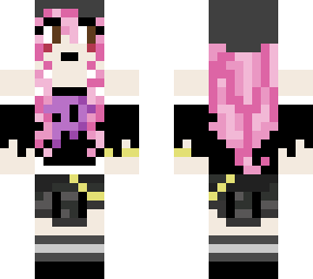 goth girly with a beanie