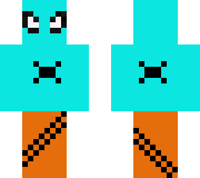 orange and cyan spider-man