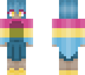pan flag girl