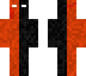red & black