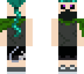 runedmagpie cape+ears+no bangs