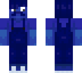 blue the moustache man