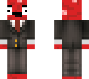 mushroom in a suit