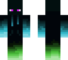 neon skin with hoodie