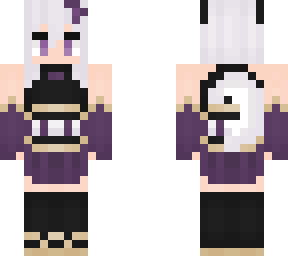 oc girl "purple fox" / (dont repload)