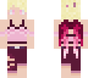 pink parrots oc alina