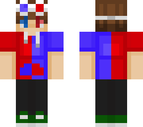 red and blue gamer