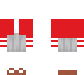 red jersey outfit