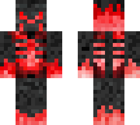 flame charged wither skeleton