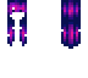 galaxy hair template