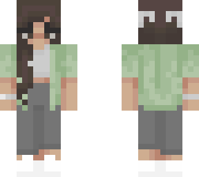 green jacket girl
