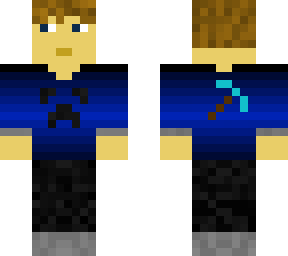 junge mit blauen klamotten