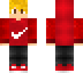 red nike boy
