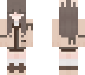 - brown cardigan -