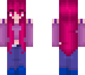 bi flag girl
