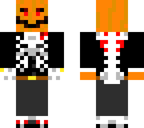 halloween pumpkin man