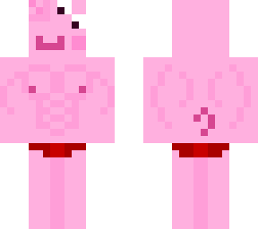 peppa pig con musculos