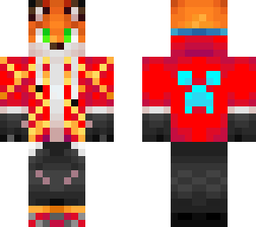 red cool fox boy
