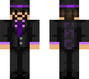 purple suited no no god