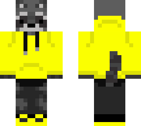 racoon with clothes!